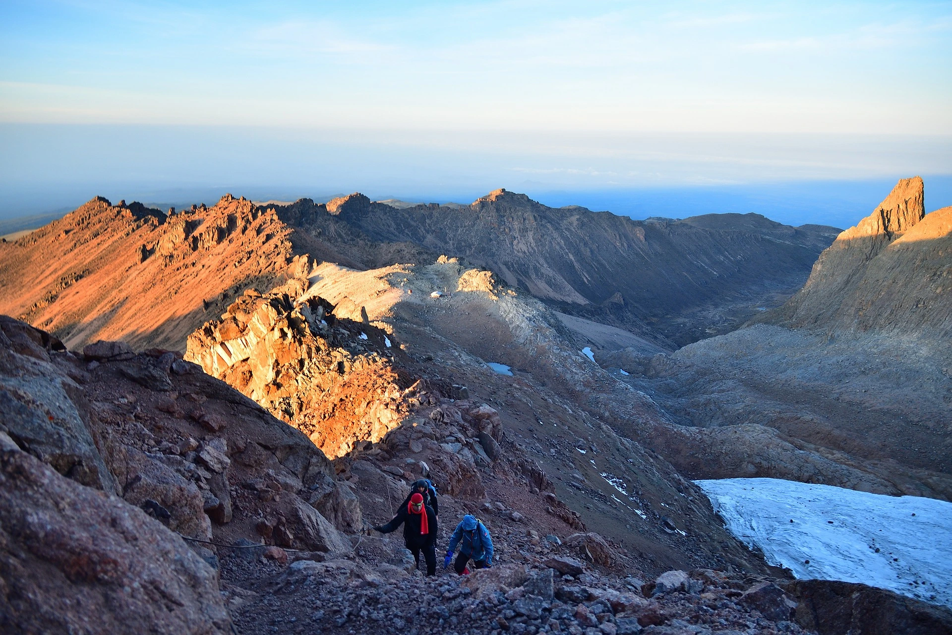 7 Days Mt Kenya climbing: Sirimon - Naro Moru Route