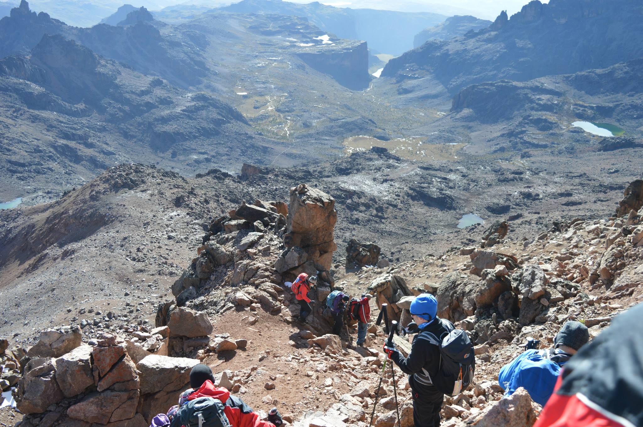 6 Days Mt Kenya Climbing: Sirimon - Chogoria Route